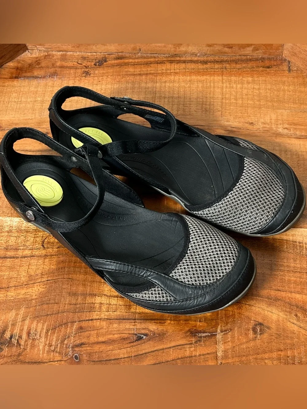 Teva Northwater Sport Mary Jane Sandals Mesh Black Outdoor Water Hiking Women 8